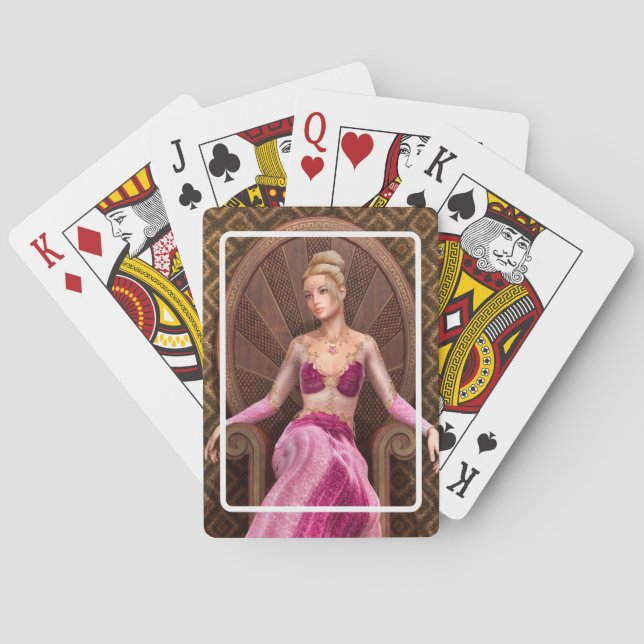 Fairytale Princess Spielkarten (Rückseite)