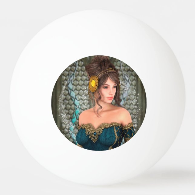 Fairytale Princess Tischtennisball (Vorderseite)
