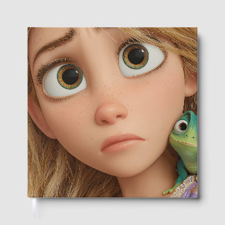 Fairytale Princess Wedding Guest Book Long Golden  Gästebuch