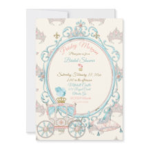 Fairytale Royal Princess Carriage Blush Aqua