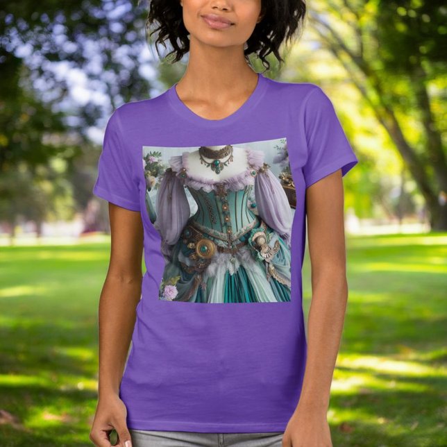 Fairytale Spring Pastell Floral Gown T-Shirt (Von Creator hochgeladen)