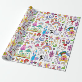 Fairytale Storybook Wrapping Paper Boutique Gesche Geschenkpapier