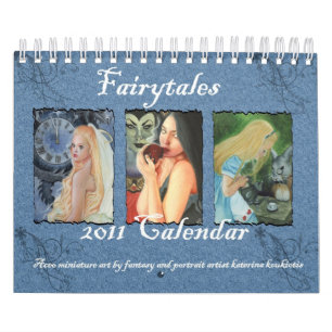 Fairytales 2011 ACEO Kalender KaterinaArt