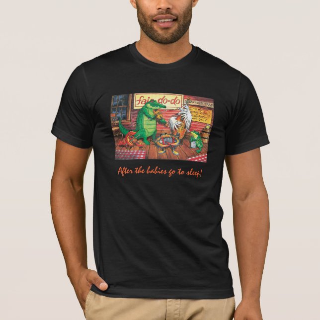Fais tun Cajun Musik-T - Shirt (Vorderseite)