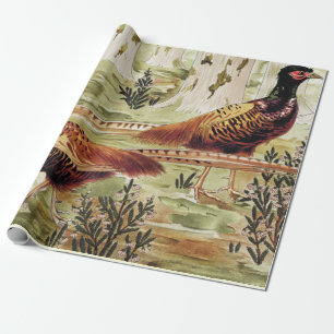 Faisans ordinaires von Maurice Pillard Verneuil Geschenkpapier
