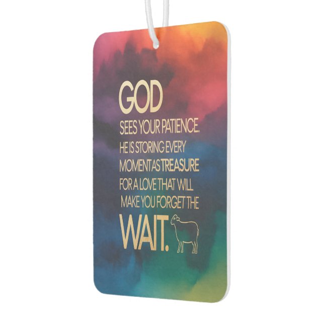 Faith  Air Freshener For Christian Singles Autolufterfrischer (Links)