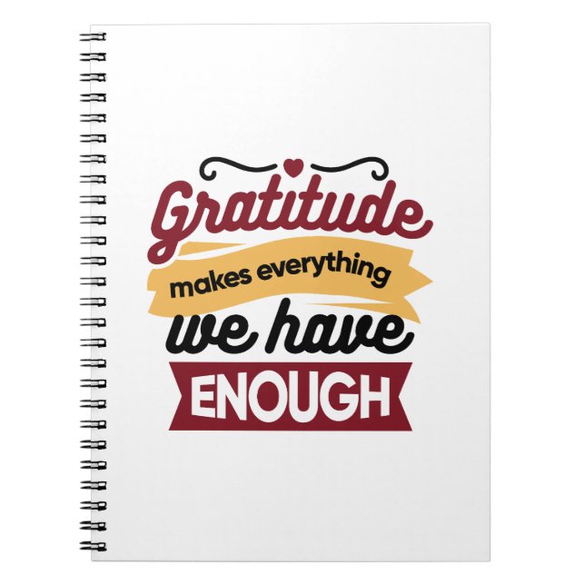 Faith and Gratitude Artwork – Uplifting Christian  Notizblock (Vorderseite)