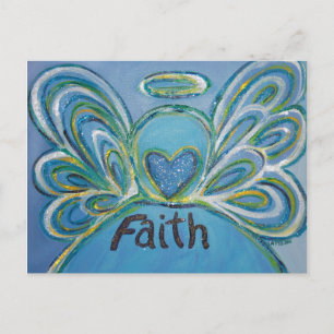 Faith Angel Postcard Postkarte