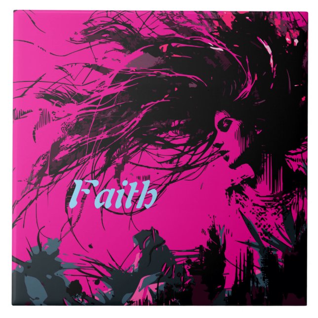 Faith Art Retro Fliese (Vorderseite)