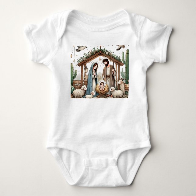 Faith Baby Bodysuit Strampler (Vorderseite)
