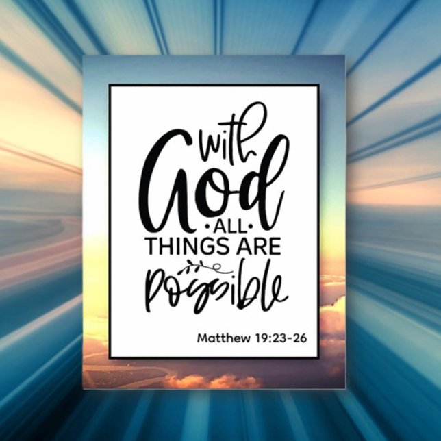 Faith based Christlich Wall Art Poster (Von Creator hochgeladen)