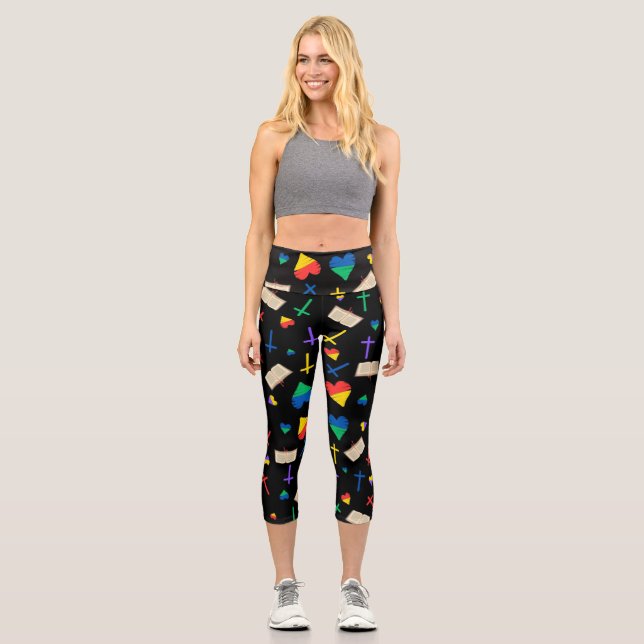 Faith basiert capri leggings (Vorderseite)