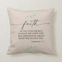 Faith Bible Verse aus Hebräern 11:1