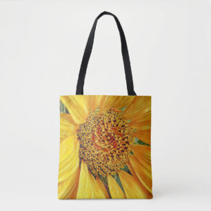 Faith Bible Verse Sonnenblumen Blume Tote Tag