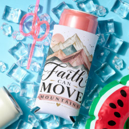 Faith Can Move Mountains Seltzer-Kühler Selters Dosenkühler