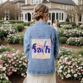 FAITH Colorful Jeansjacke
