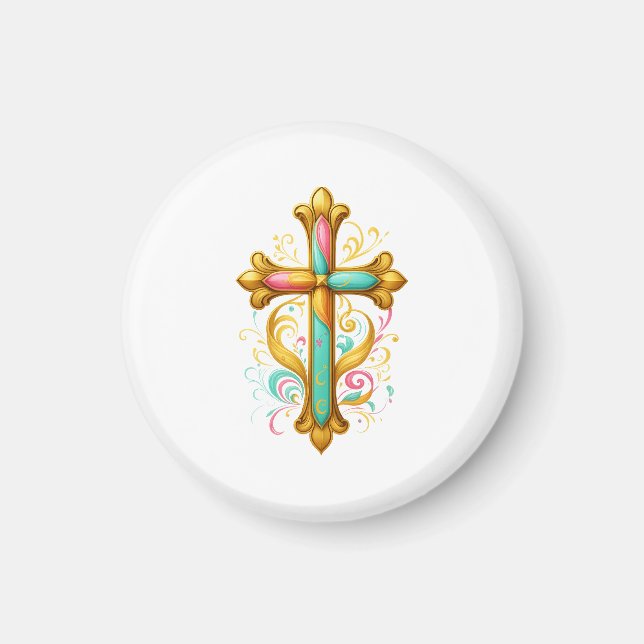 Faith Cross Magnet (Vorne)