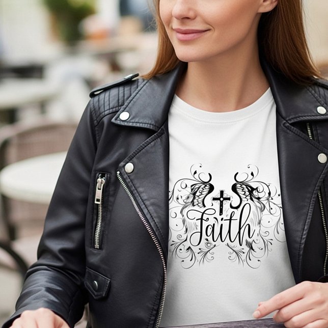 Faith Cross T - Shirt (Von Creator hochgeladen)
