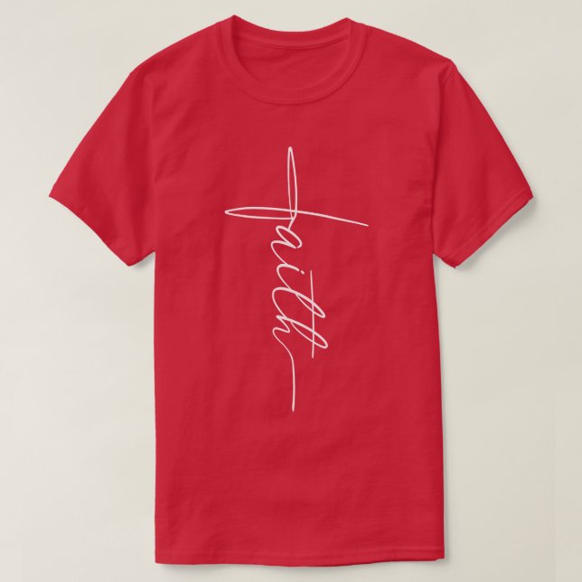 Faith Cross T-Shirt (Design vorne)