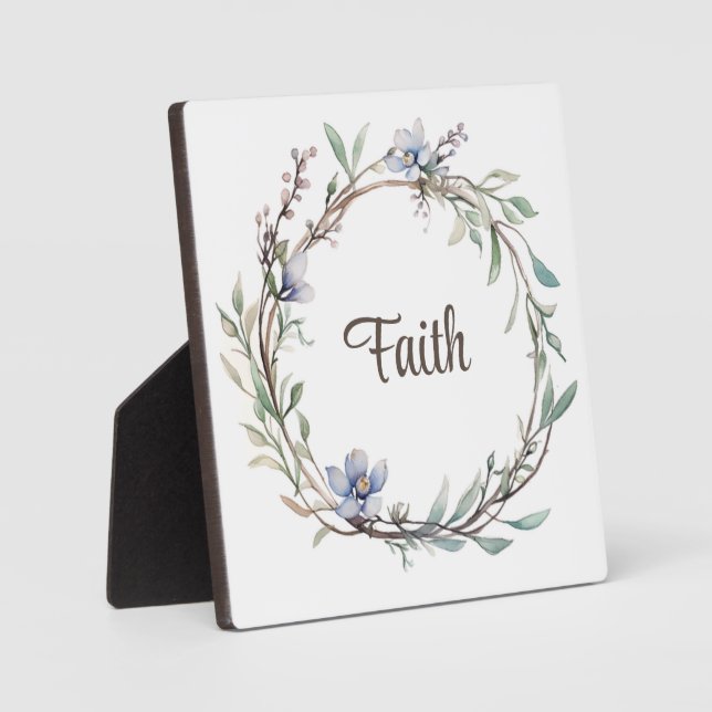 Faith dekorative art fotoplatte (Vorderseite)