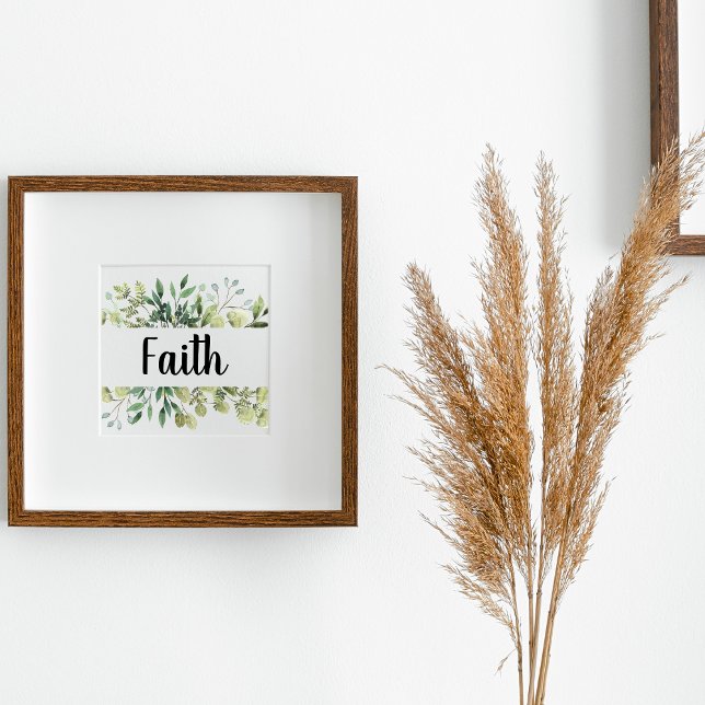Faith Eucalyptus Poster (Von Creator hochgeladen)