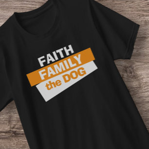 Faith Family Hund Lover Breed Family Pet T - Shirt