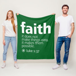 Faith Fleecedecke