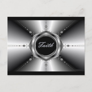 Faith Fraktal Inmate Postcard Postkarte