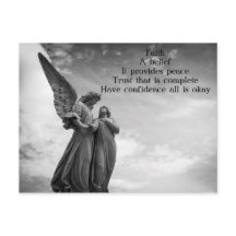 Faith Gedicht Postcard
