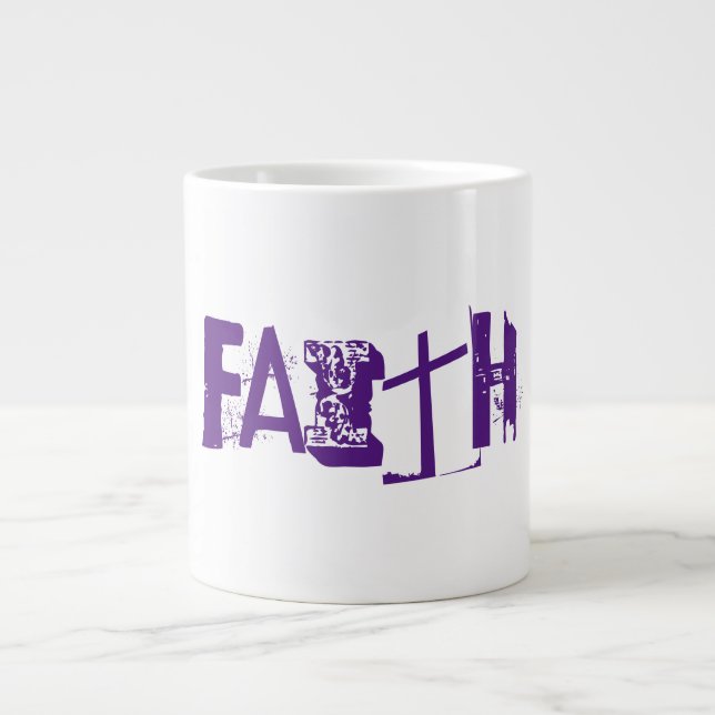 Faith - Gift Jumbo Tasse (Vorderseite)