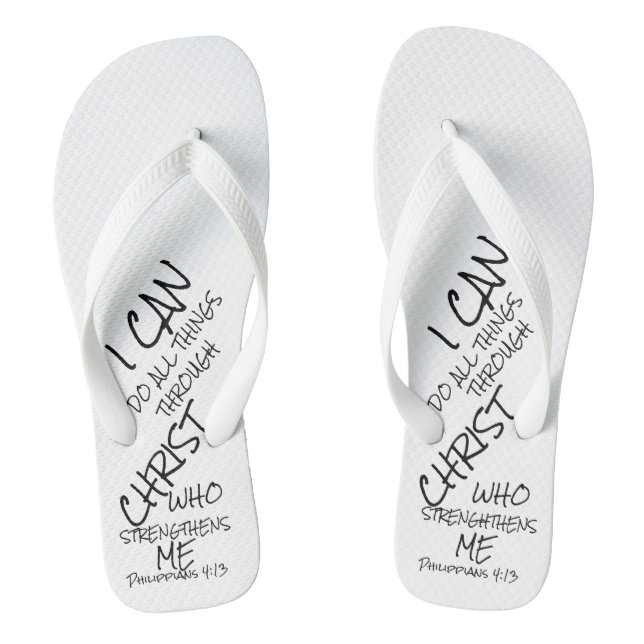 Faith Gifts Collection Flip Flops (Fußbett)