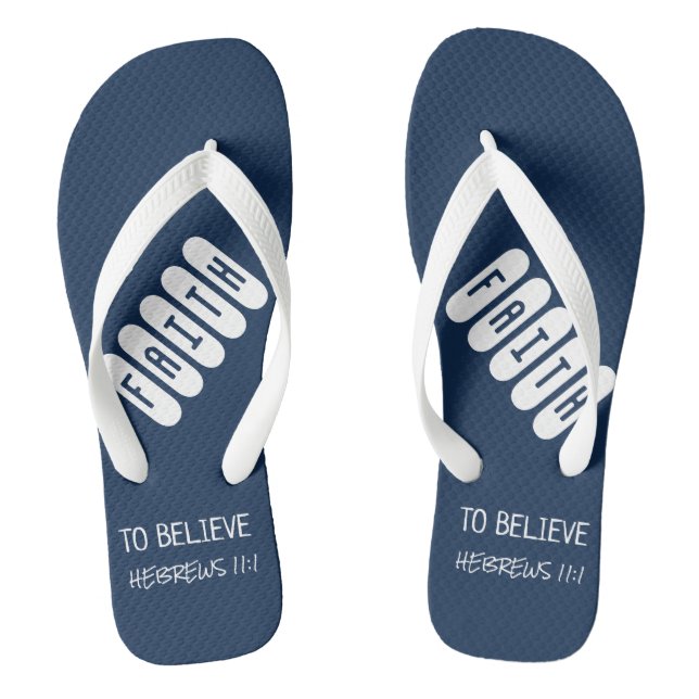 Faith Gifts Collection - Flip Flops (Fußbett)