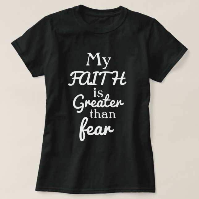 Faith Gifts Collection - Ladys T-Shirt (Design vorne)