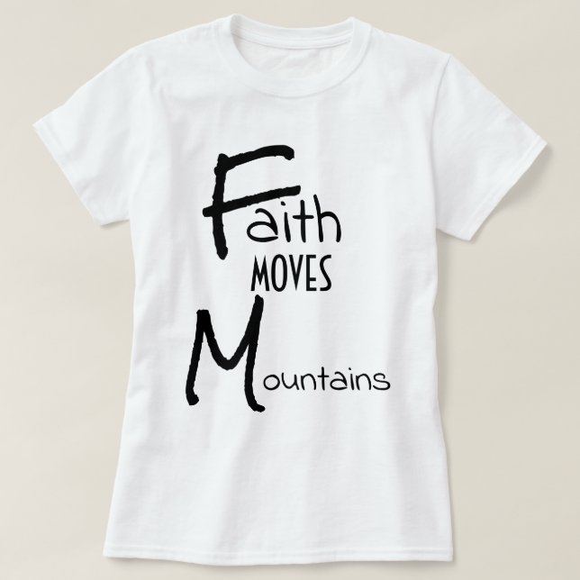 Faith Gifts Collection T - Shirt (Design vorne)