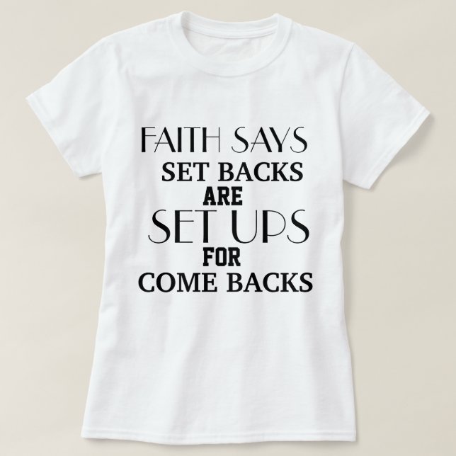 FAITH GIFTS COLLECTION T - Shirt (Design vorne)