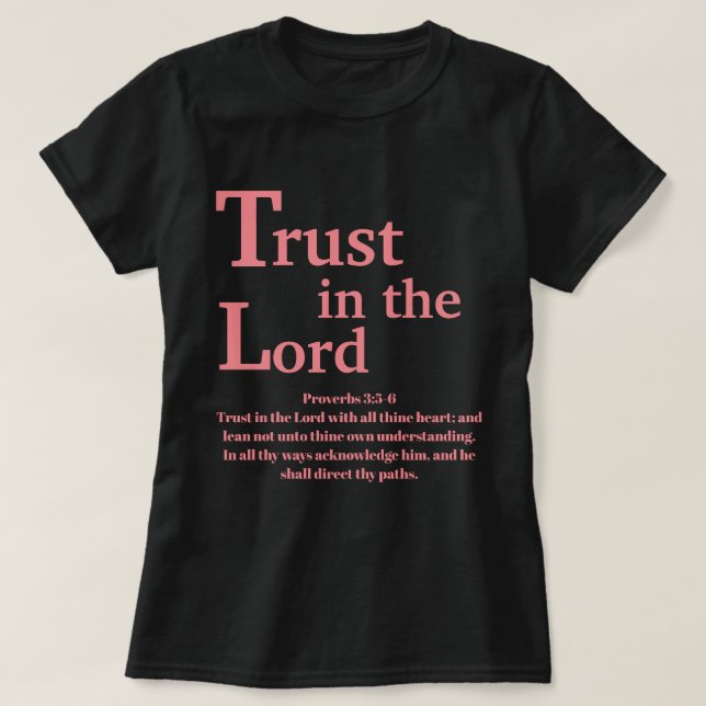 Faith Gifts Collection T-Shirt (Design vorne)