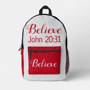 Faith Gifts Kollektion:Faith Accessoires Bedruckter Rucksack