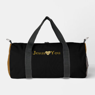 Faith Gifts Kollektion:Jesus Liebt Dich Klein Duffle Bag