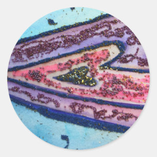 Faith Glitzer Hört Liebe Labels Art Stickers