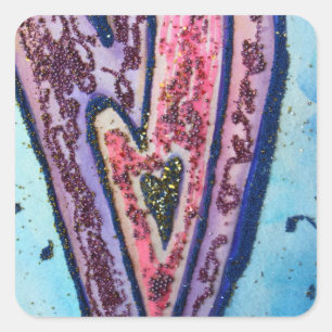 Faith Glitzer Hört Liebe Labels Art Stickers