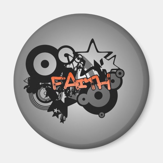 FAITH Graffiti Art Magnet (Vorne)