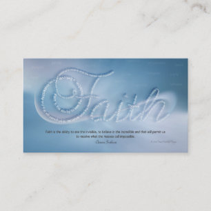 Faith-Handout-Karte Visitenkarte