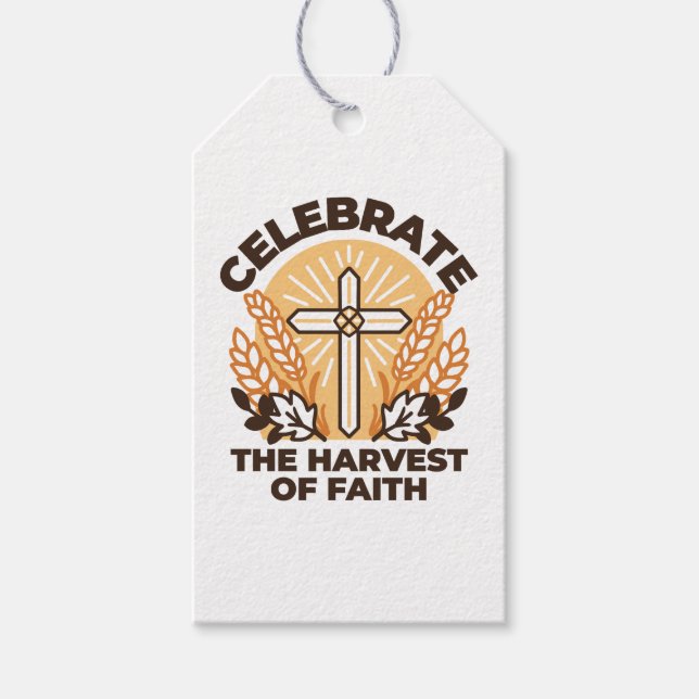 Faith Harvest Celebration - Inspiration Art Geschenkanhänger (Vorderseite)