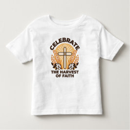 Faith Harvest Celebration - Inspiration Art Kleinkind T-shirt