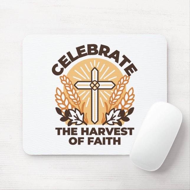 Faith Harvest Celebration - Inspiration Art Mousepad (Mit Mouse)
