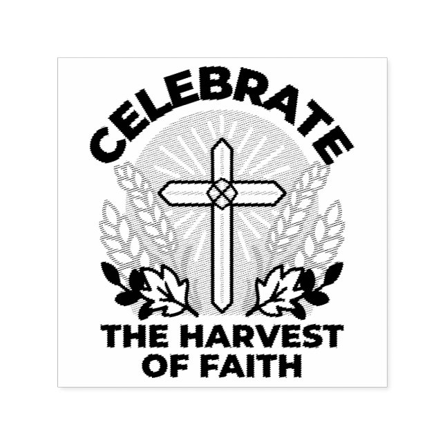 Faith Harvest Celebration - Inspiration Art Permastempel (Design)