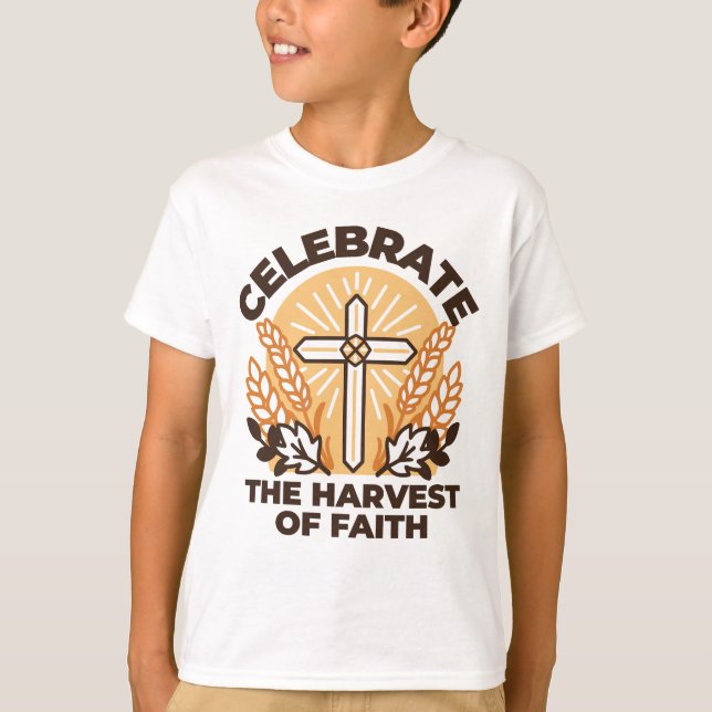 Faith Harvest Celebration - Inspiration Art T-Shirt (Vorderseite)
