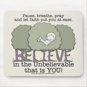 Faith hat dich in Ease versetzt Mousepad