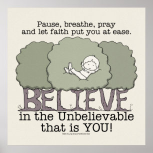 Faith hat dich in Ease versetzt Poster