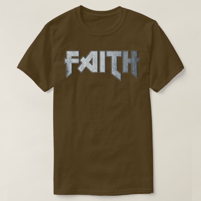 Faith Heavy Metal T-Shirt (Design vorne)